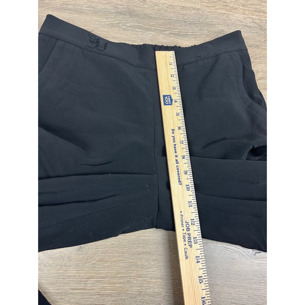 Talbots Womens Black Wide Leg Crop Pants Pull On Stretch Trousers Size S JO3069 - Picture 10 of 13